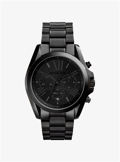 michael kors watches all black.